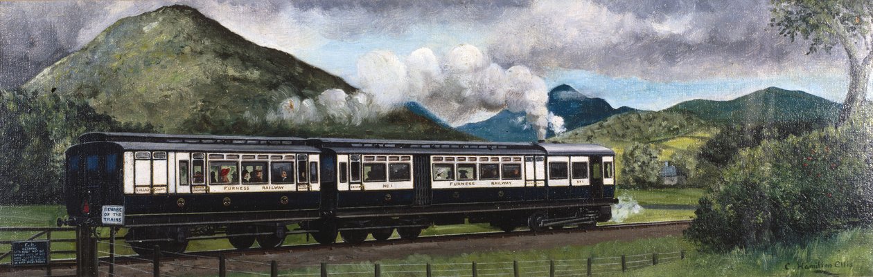 The Coniston Steam Motor Train on the Furness Railway, Cumbria 作者 未知未知