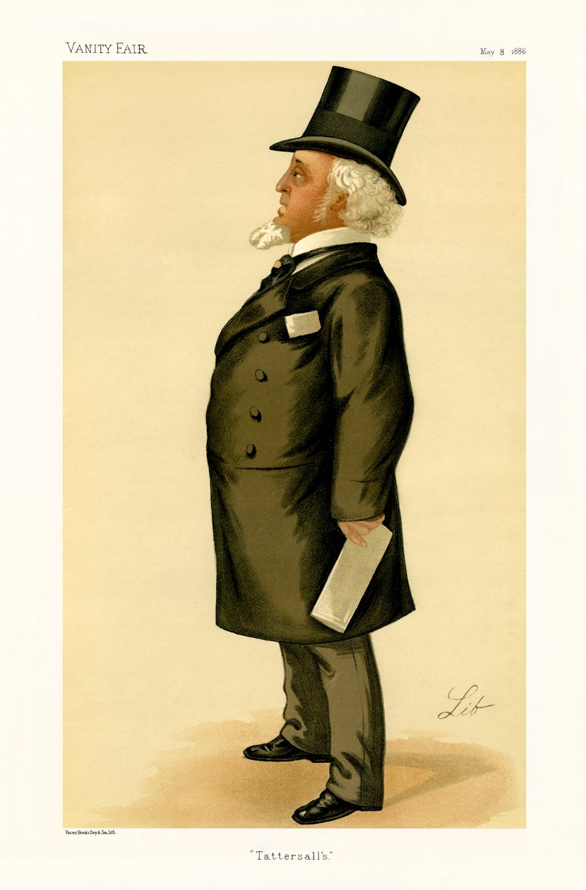 Edmund Tattersall - 肖像站立 作者 Liborio Prosperi