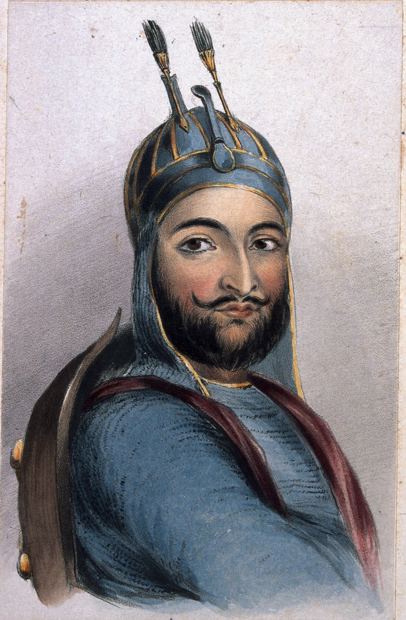 Mahommed Akbar Khan，1842 作者 文森特·艾尔中尉