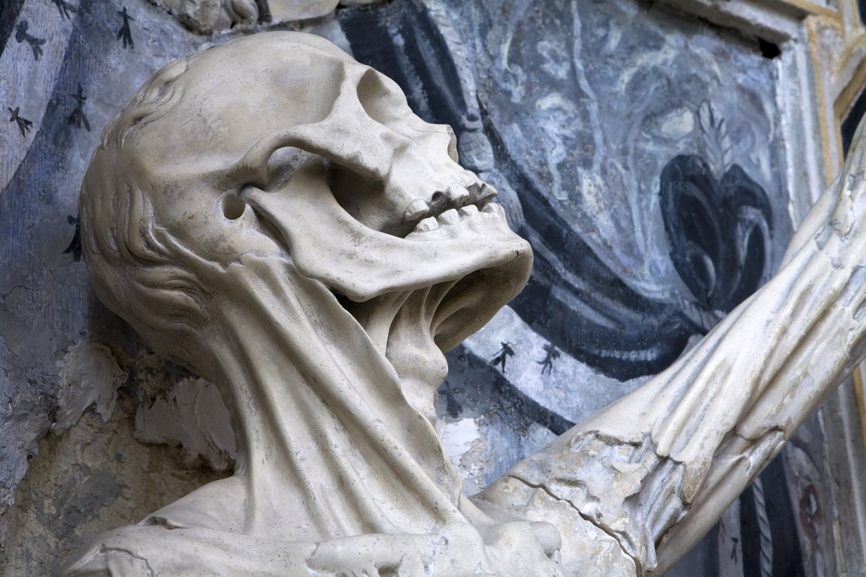 Flayed，或The Skeleton，细节 作者 里吉尔·里奇尔