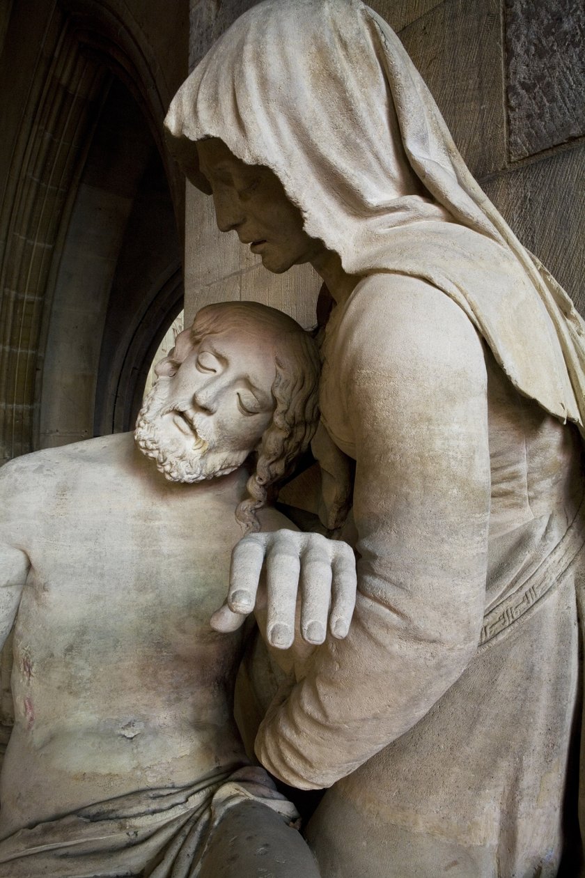 Pieta，细节 作者 里吉尔·里奇尔