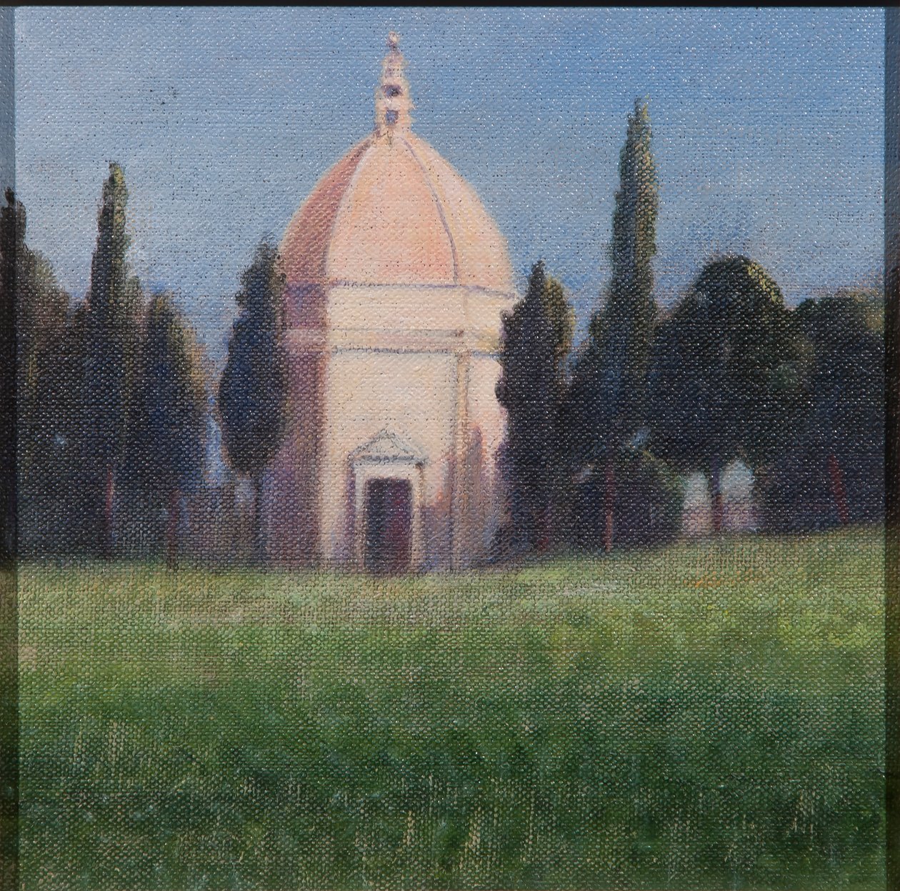 Baptistry，Tavarnelle，2012（丙烯画布） 作者 林肯·塞利格曼