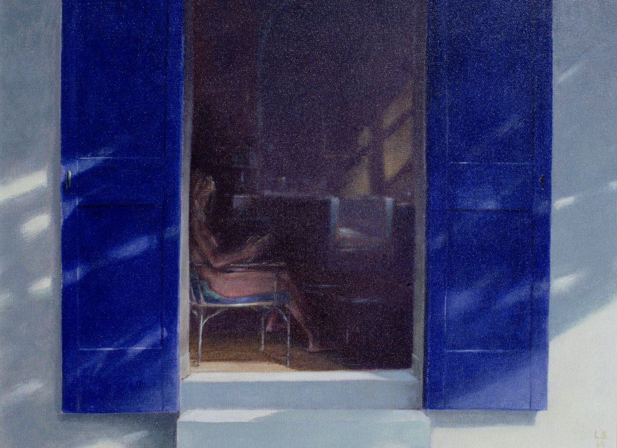 Blue Shutters，1985 作者 林肯·塞利格曼