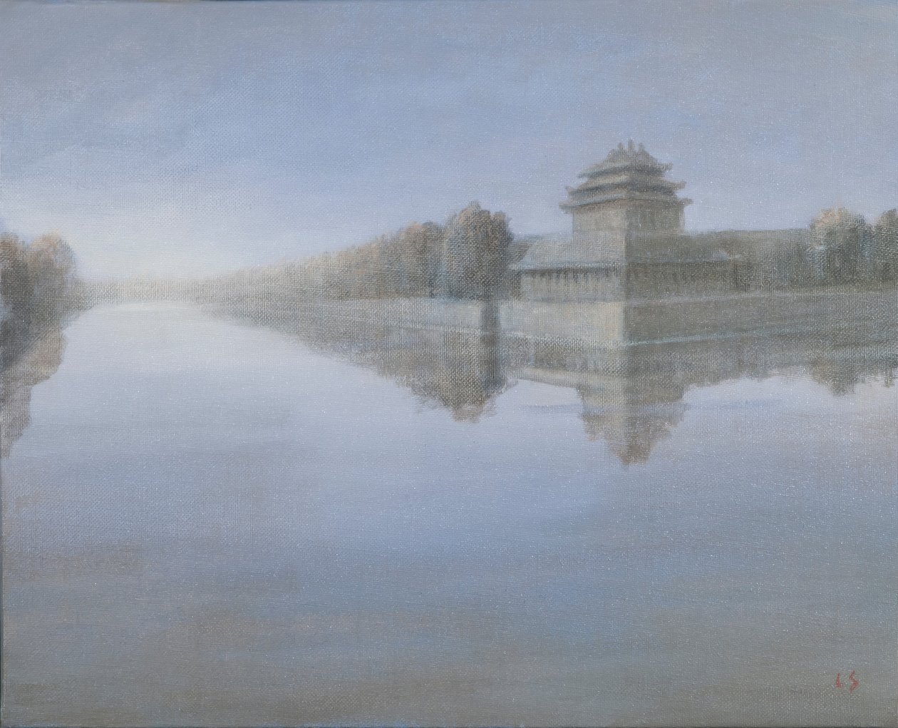 2012年紫禁城（画布上的丙烯酸） 作者 林肯·塞利格曼