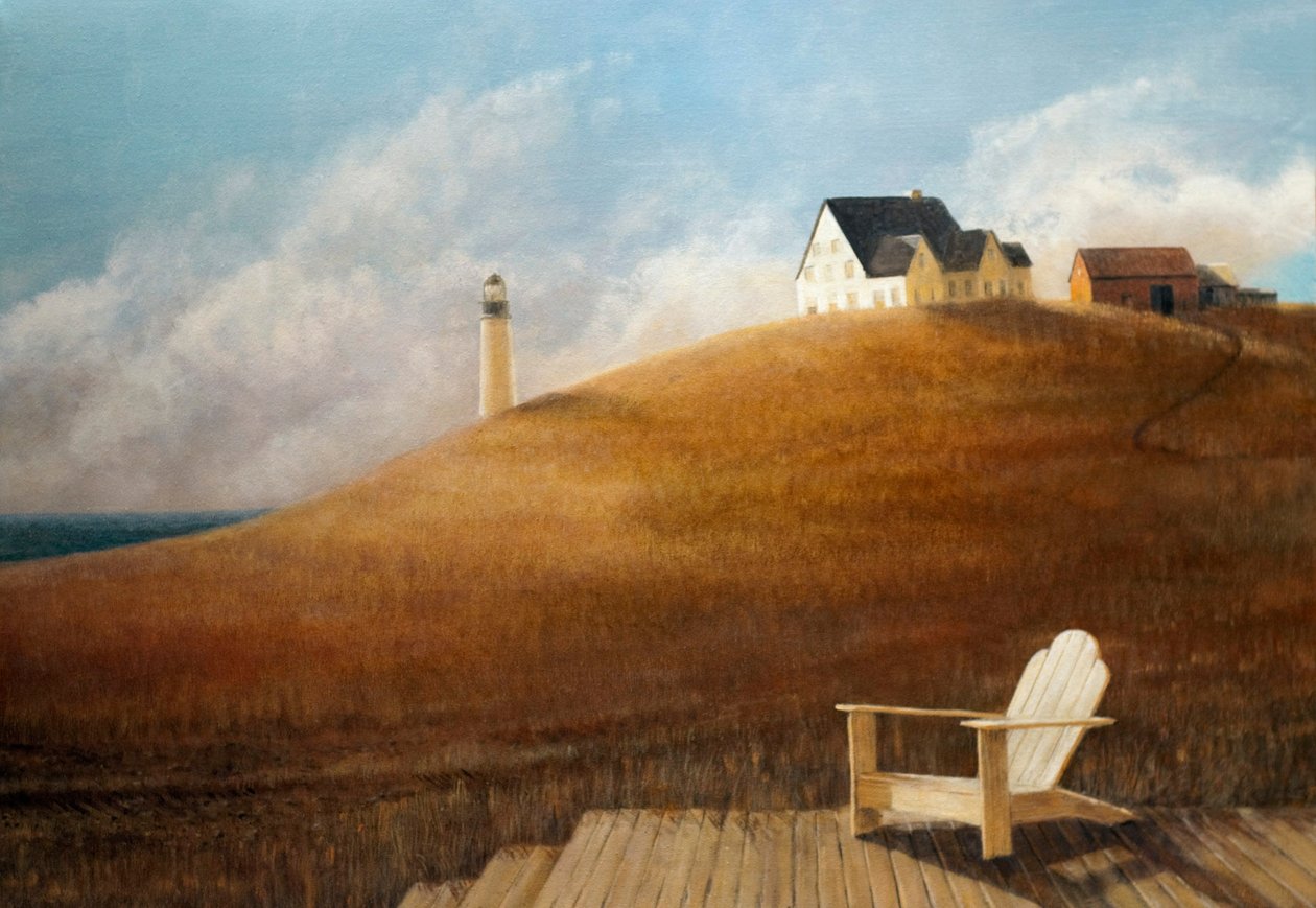 2010年缅因州风景画（布面丙烯画） 作者 林肯·塞利格曼