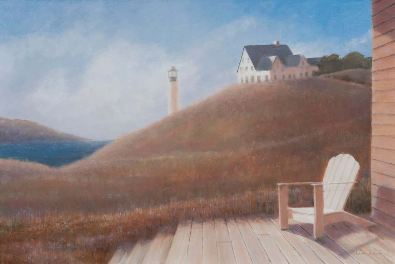 缅因州风景，2012年（丙烯画布） 作者 林肯·塞利格曼