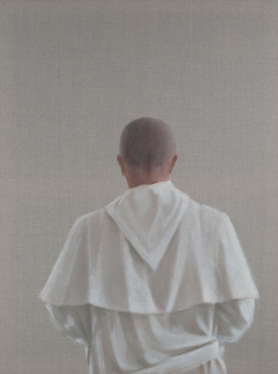 Monk Sant&39;Antimo III，2012（画布上的丙烯酸） 作者 林肯·塞利格曼