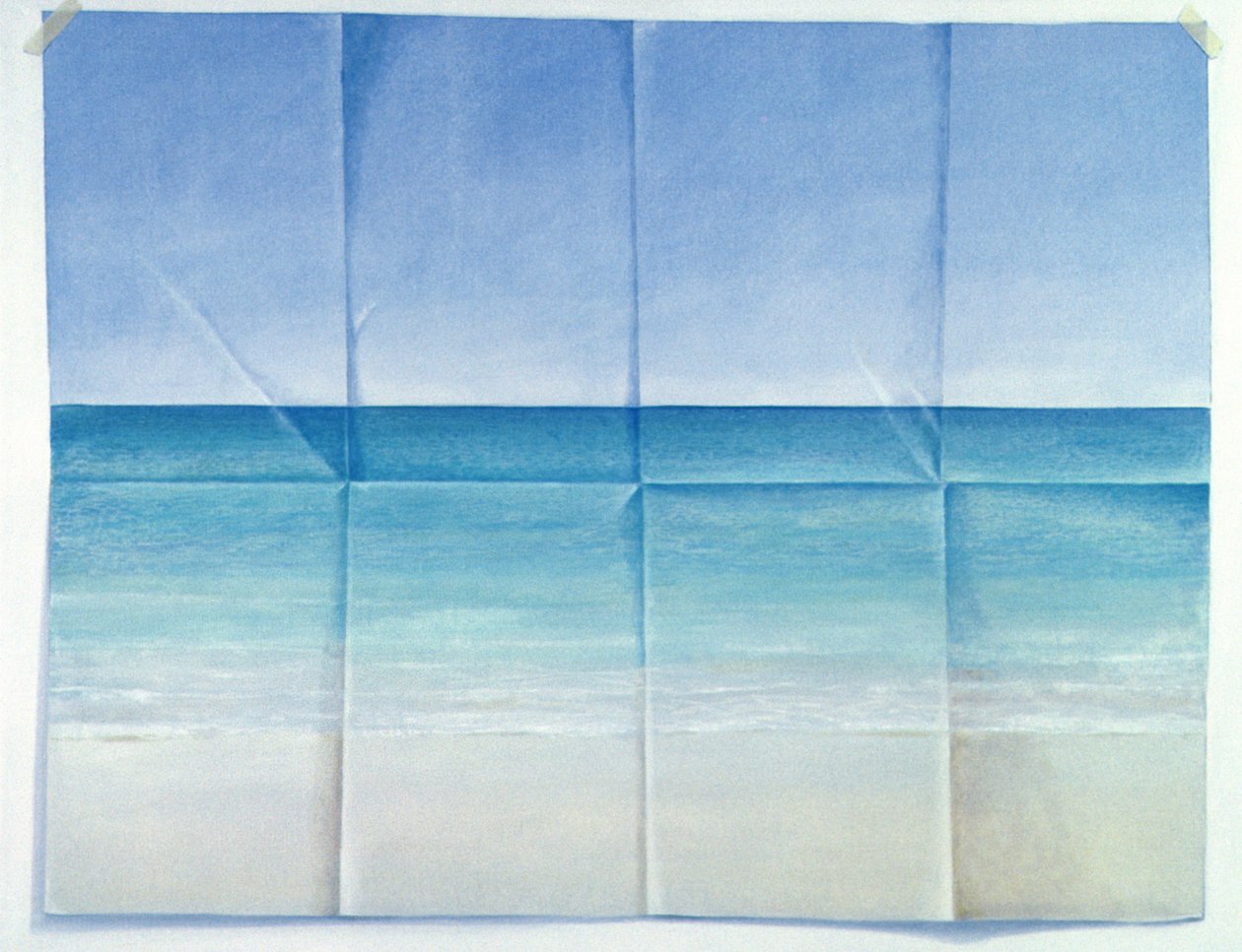海景，1984年（画布上的丙烯酸） 作者 林肯·塞利格曼