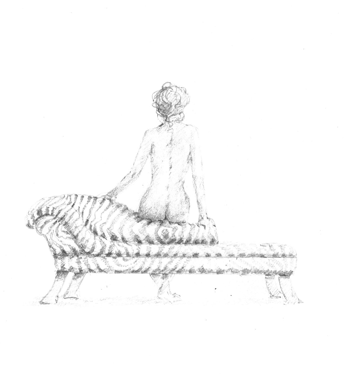 坐着裸体 作者 林肯·塞利格曼