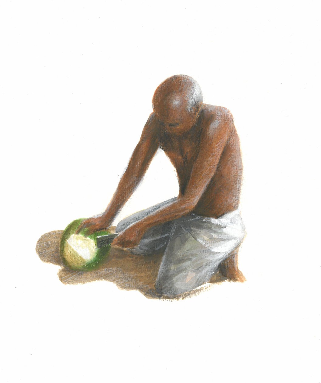 椰子人，2015年 作者 林肯·塞利格曼
