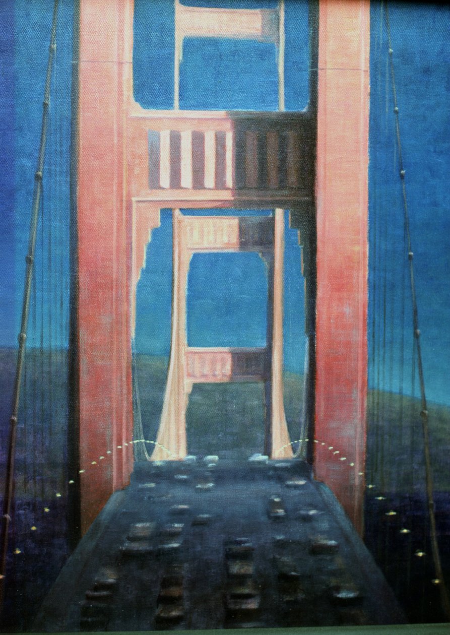 1992年金门大桥（布面丙烯酸） 作者 林肯·塞利格曼
