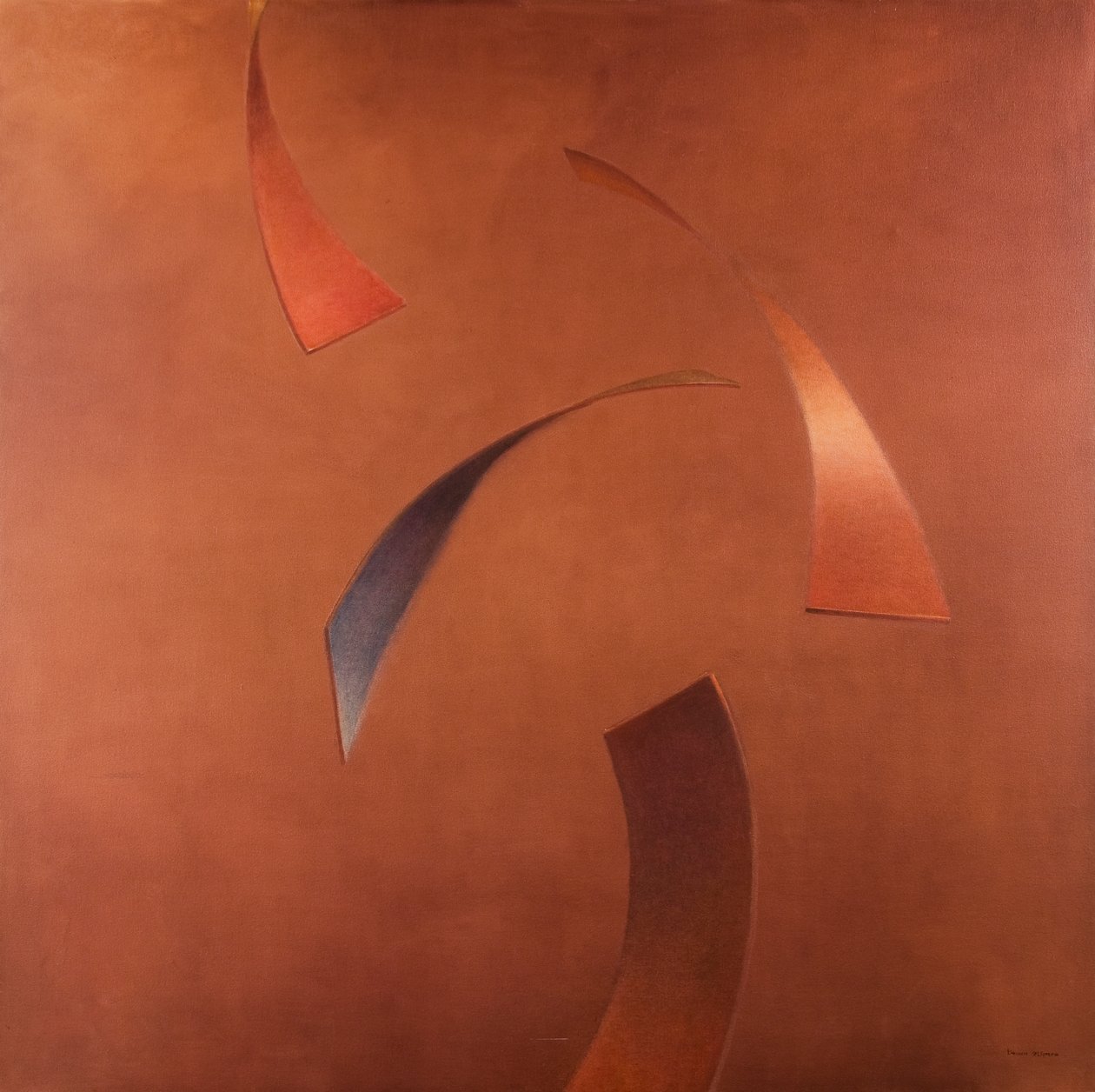 离心机，2010（丙烯画布） 作者 林肯·塞利格曼