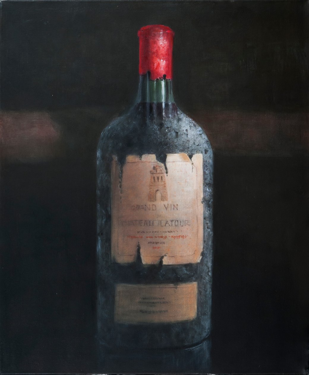 Chateau Latour，2012（布面丙烯酸） 作者 林肯·塞利格曼