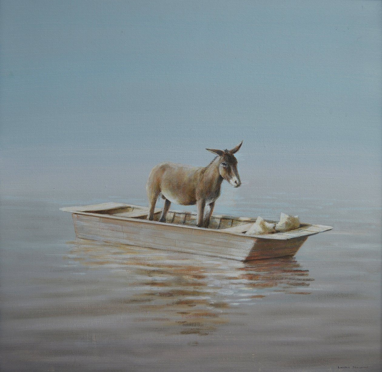 Donkey on the River 作者 林肯·塞利格曼
