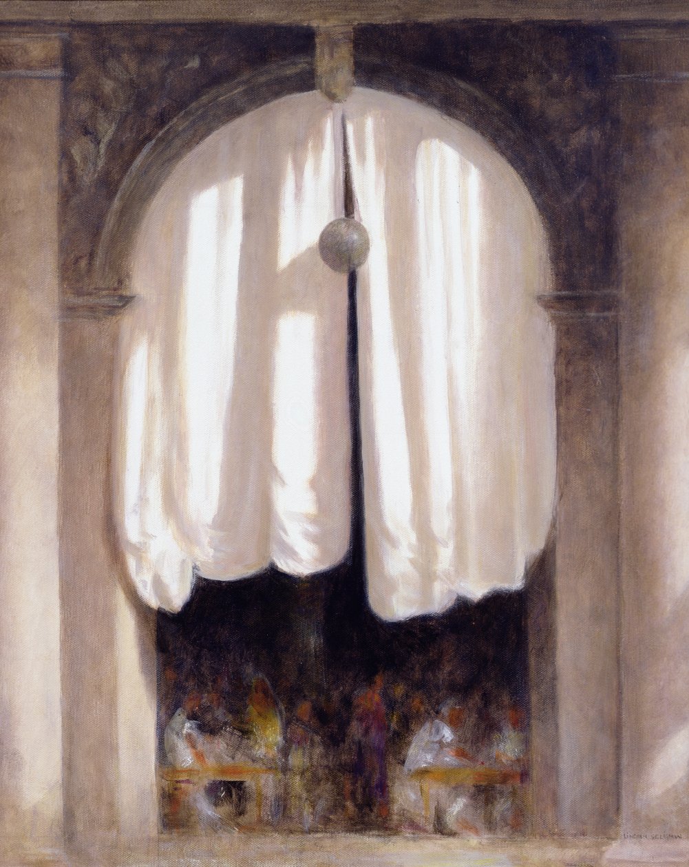 佛罗里达人，威尼斯（2）2005（丙烯酸）（另见244084）。 作者 林肯·塞利格曼