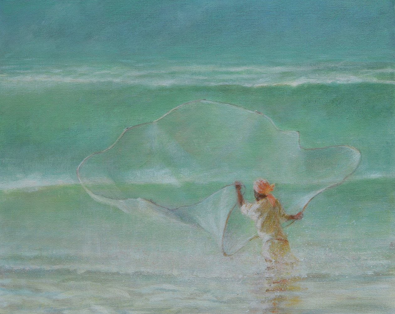 Lone Fisherman 2019 作者 林肯·塞利格曼