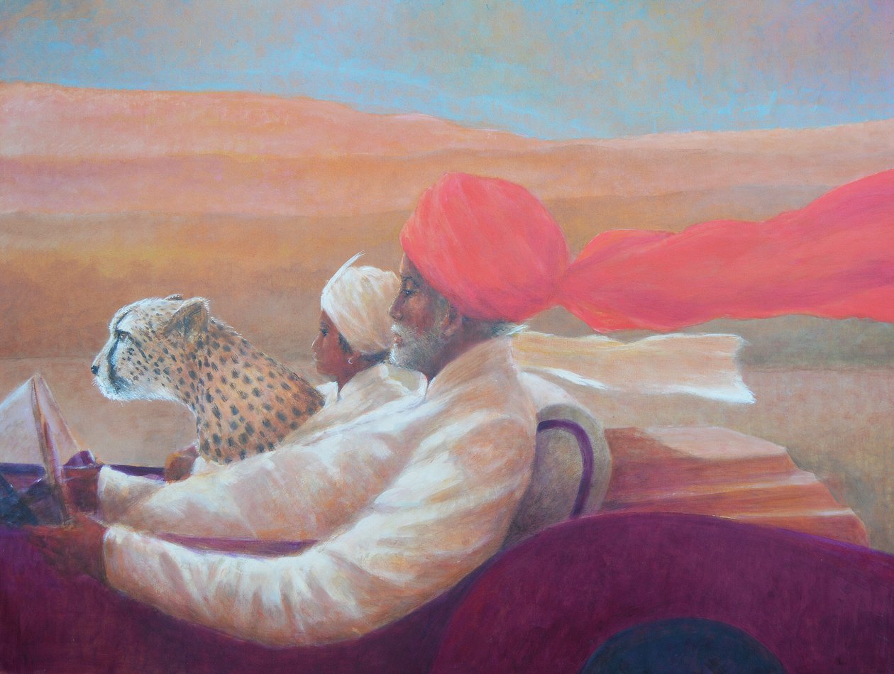 Maharaja, boy + cheetah 作者 林肯·塞利格曼