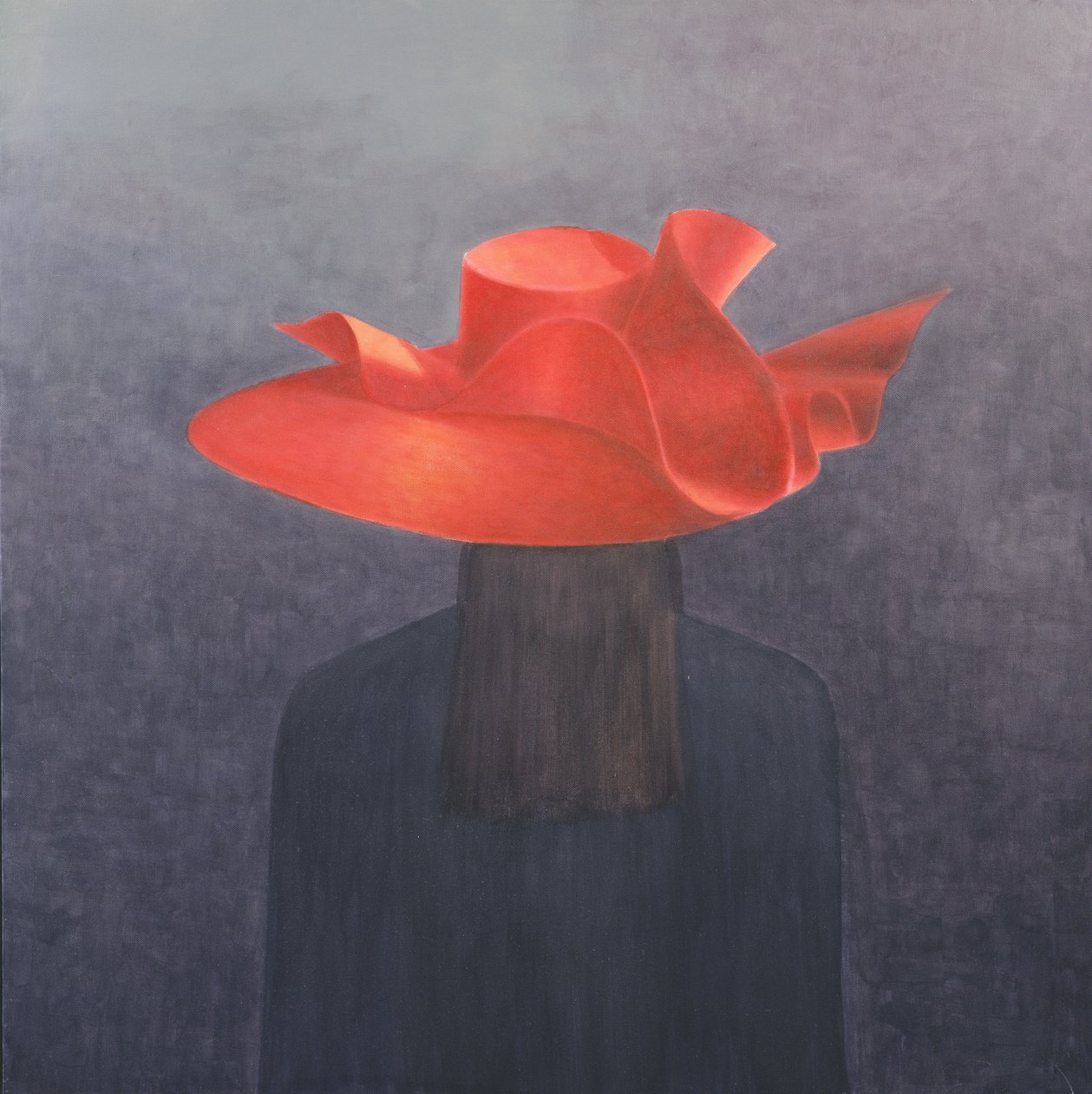 Red Hat，2004（画布上的丙烯酸） 作者 林肯·塞利格曼