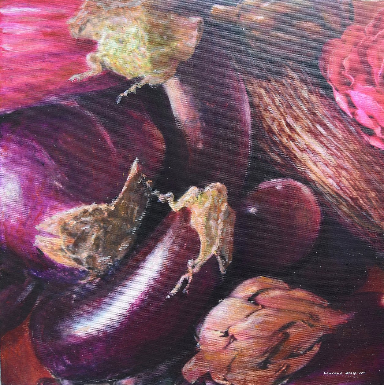 Still life, aubergine 作者 林肯·塞利格曼
