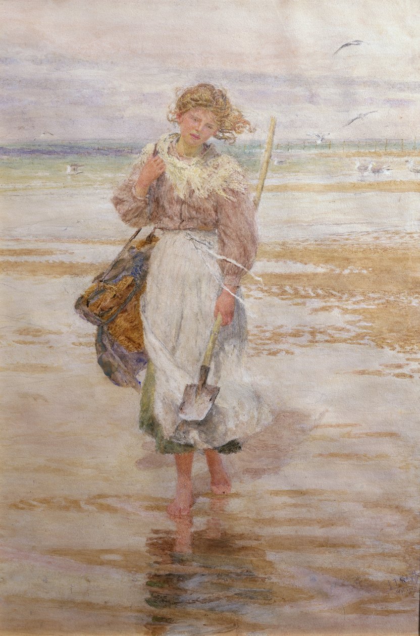 诱饵挖掘机，1910年 作者 莱昂内尔·珀西·史密斯