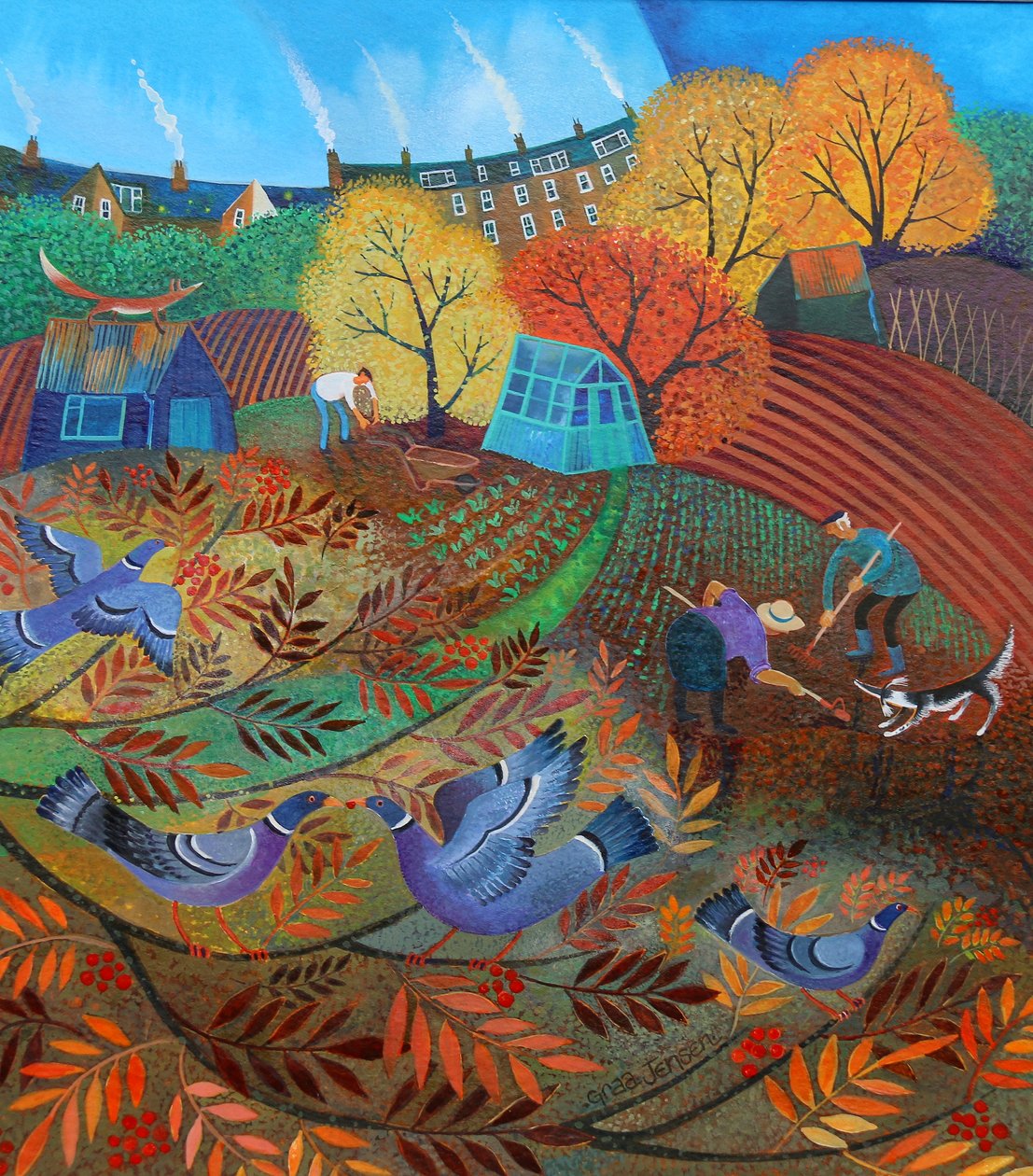 Allotment therapy, 2018 作者 丽莎·格拉·詹森