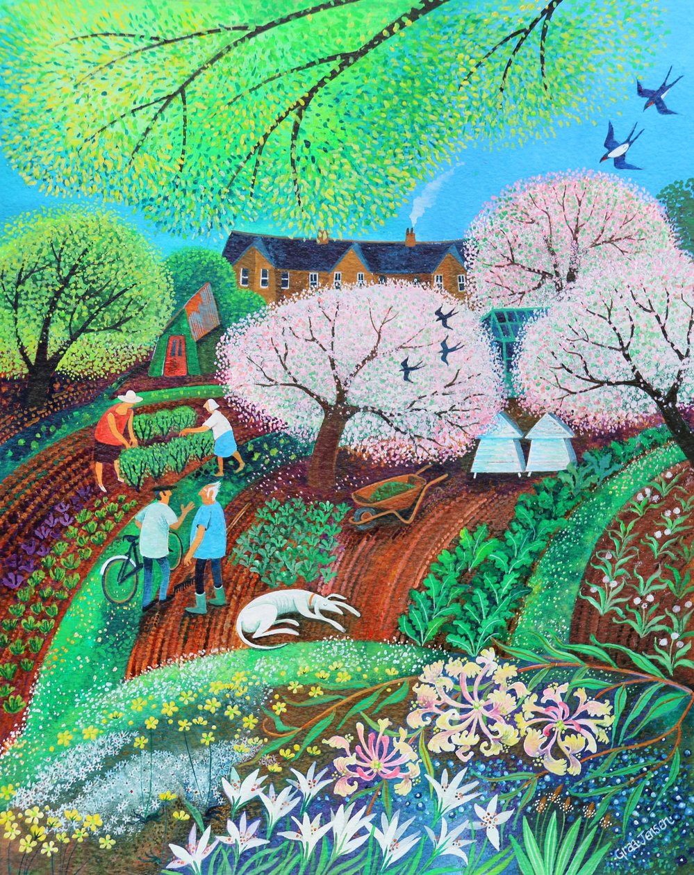 Dozey Dog, 2018 作者 丽莎·格拉·詹森
