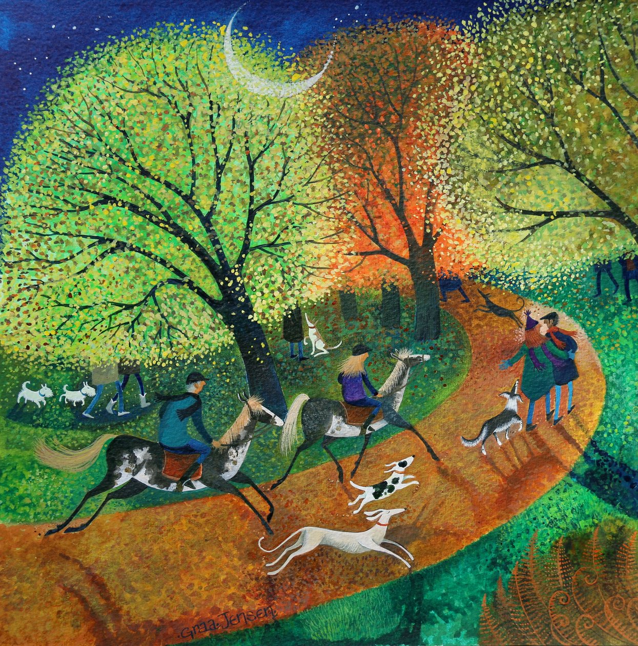 Evening Ride, 2018 作者 丽莎·格拉·詹森