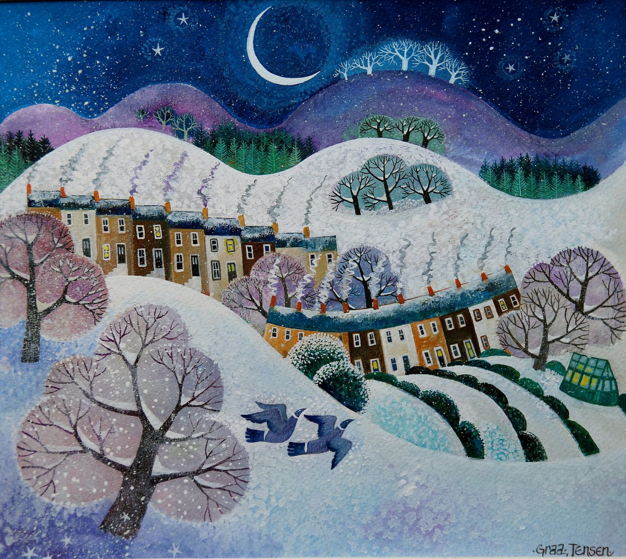 降雪, 2019年 作者 丽莎·格拉·詹森