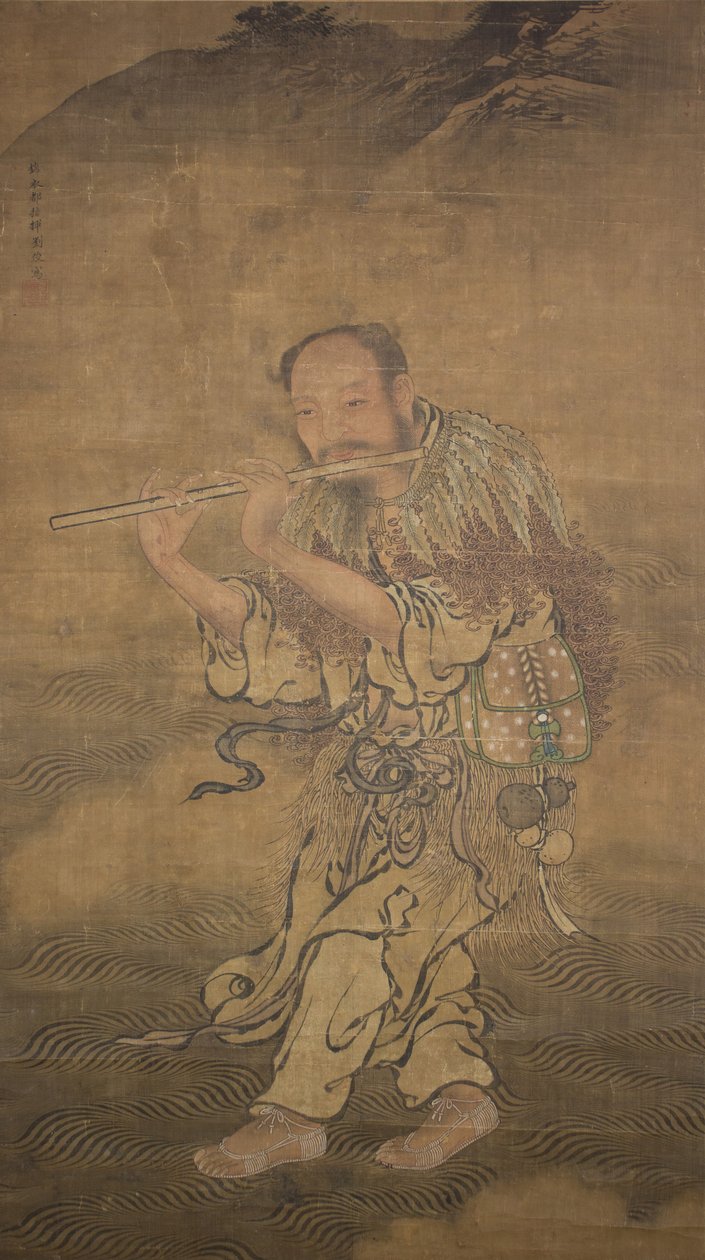 道家仙人韩湘子，无日期，15世纪末-16世纪初。 作者 刘军