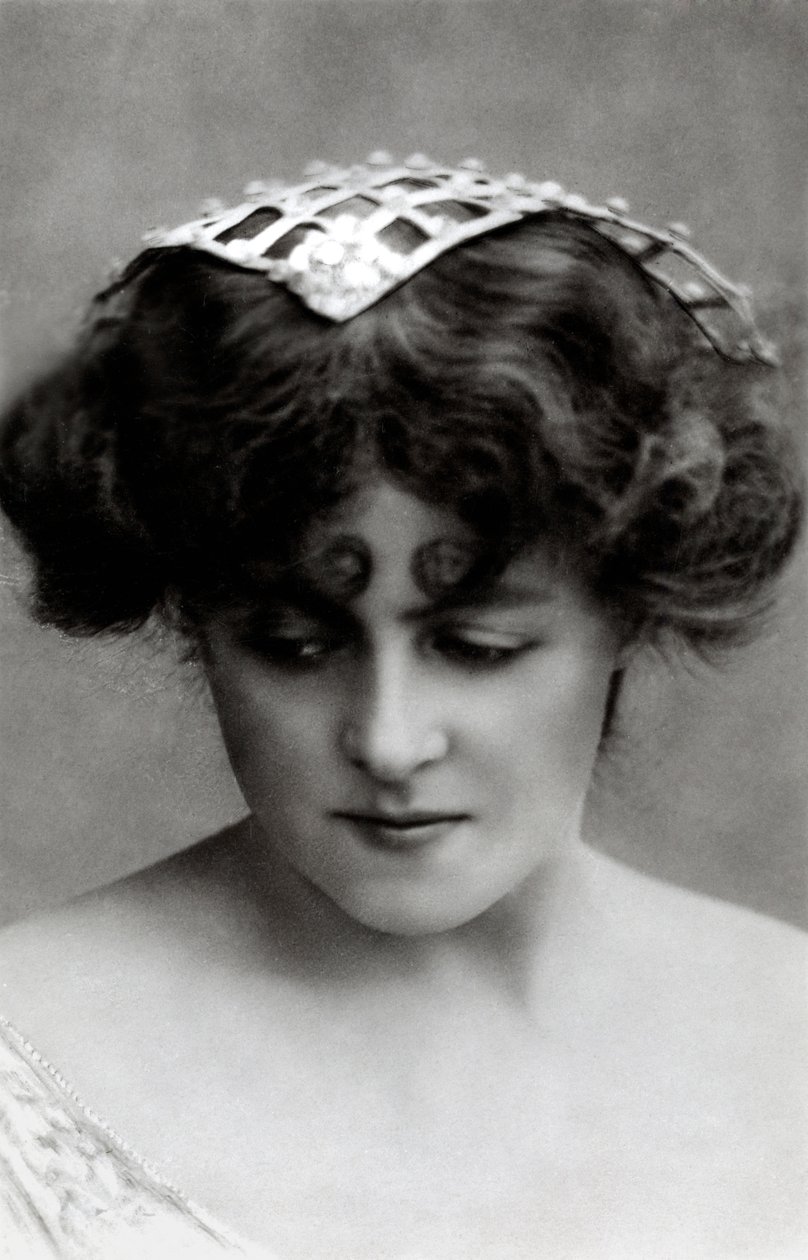玛丽·斯图霍尔姆（Marie Studholme）1875-1930，英国女演员，1900年代。 作者 丽兹·卡斯沃尔·史密斯