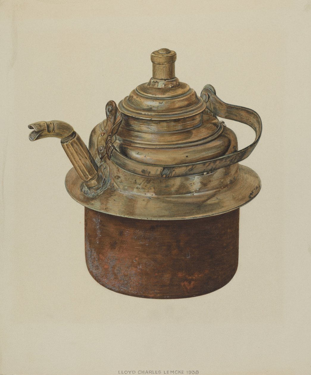 Kettle，1938年。 作者 劳埃德·查尔斯·莱姆克
