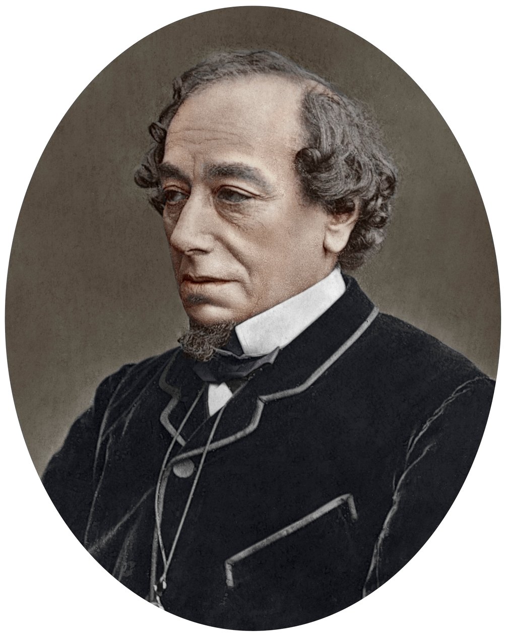本杰明·迪斯雷利（Benjamin Disraeli），英国保守党总理比肯斯菲尔德伯爵，1881年。 作者 洛克和惠特菲尔德