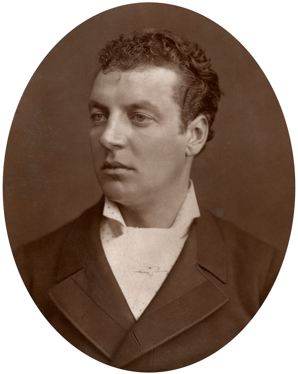 英国海军军官查尔斯·威廉·德拉帕尔·贝雷斯福德勋爵上尉，1883年。 作者 洛克和惠特菲尔德