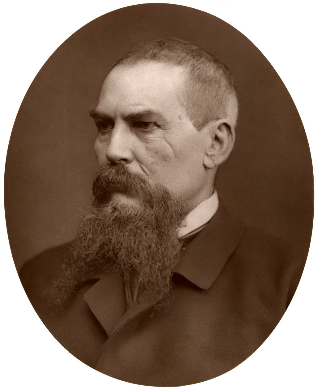 理查德·伯顿（Richard Burton）上尉，英国探险家，作家，士兵和外交官，1876年。 作者 洛克和惠特菲尔德