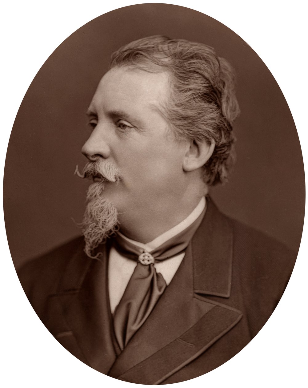画家Frederick Goodall，画家，1878年。 作者 洛克和惠特菲尔德