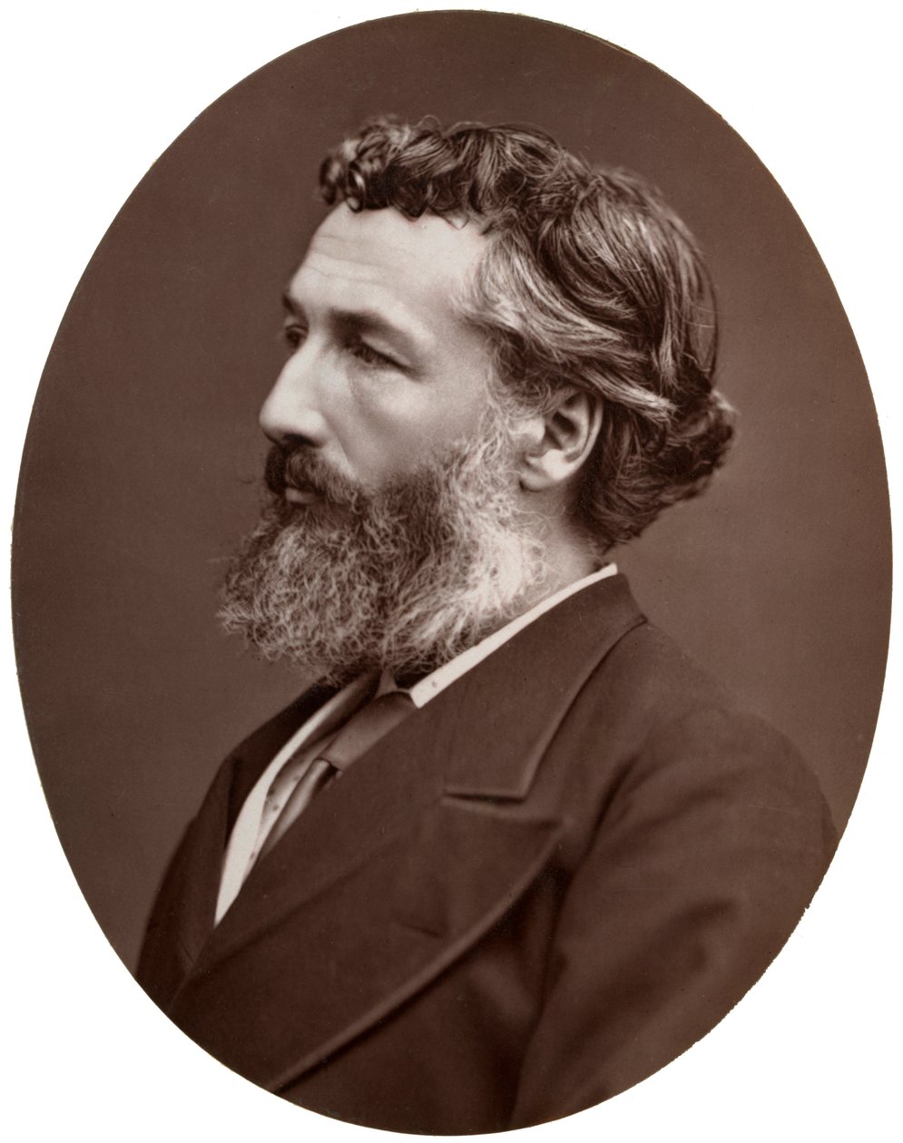 英国画家兼皇家院士弗雷德里克·莱顿（Frederick Leighton），1877年。 作者 洛克和惠特菲尔德