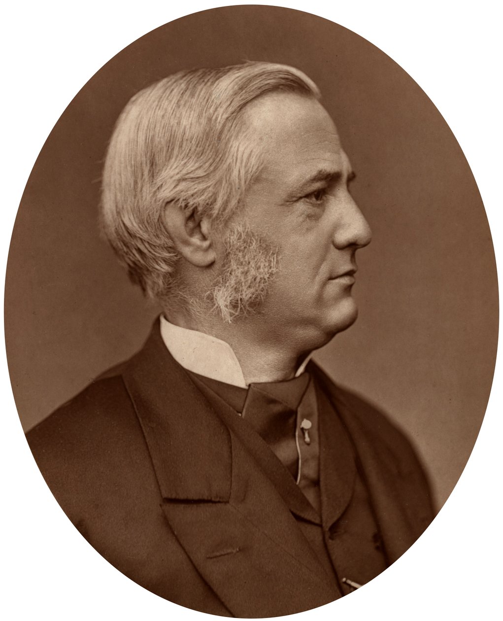 弗雷德里克·马克斯·弗勒（Frederick Max Muller），牛津大学比较语言学教授，1878年。 作者 洛克和惠特菲尔德