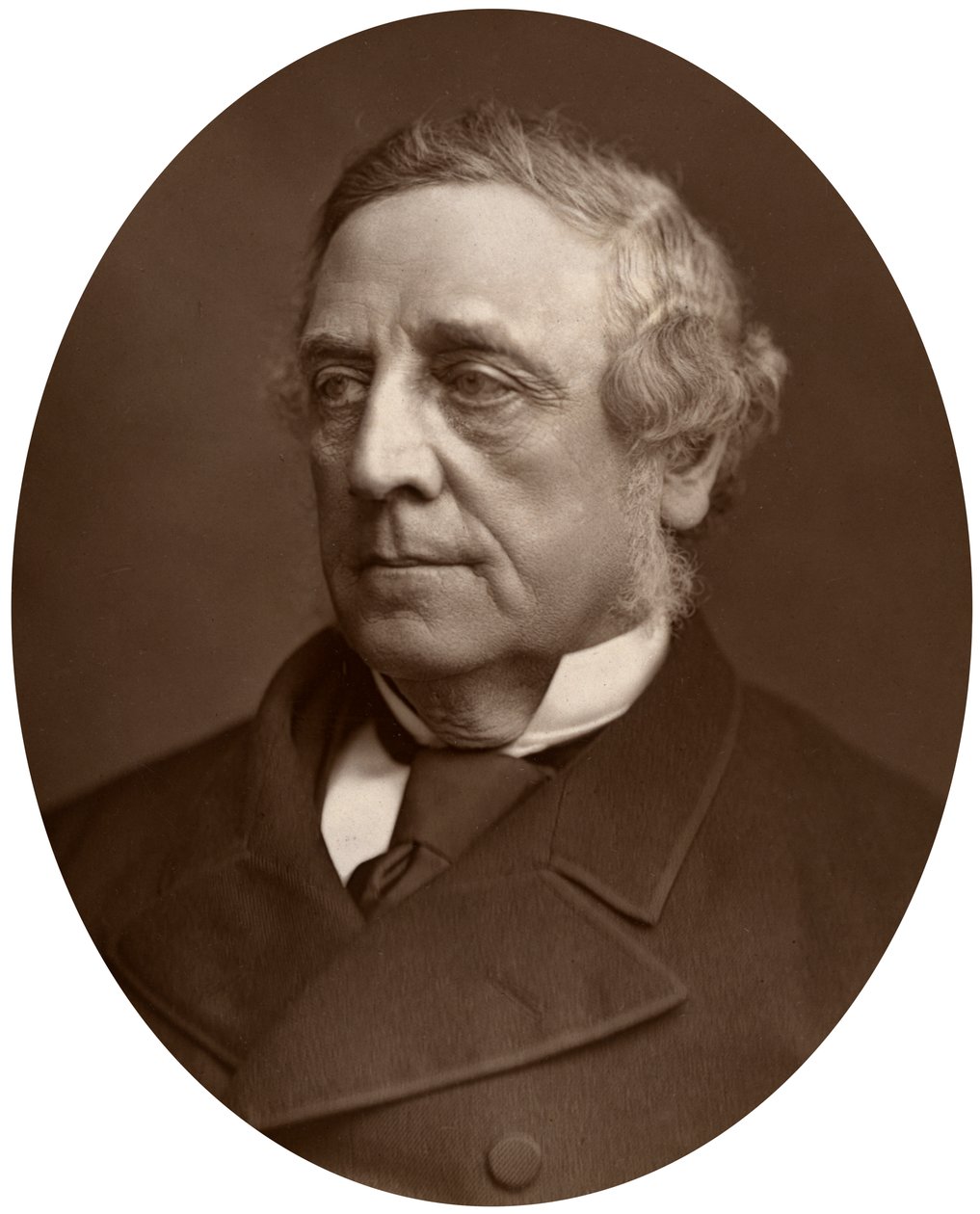 乔治·丹曼（George Denman）1819-1896年，高等法院法官，1882年。 作者 洛克和惠特菲尔德