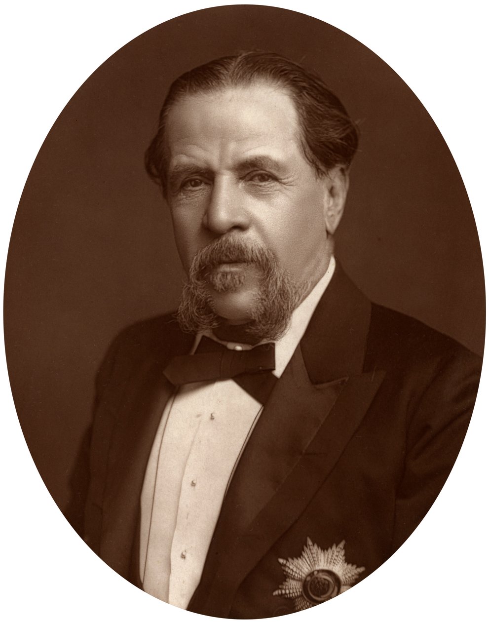 霍巴特·帕夏（Hobart Pasha），奥斯曼帝国元帅，1882年。 作者 洛克和惠特菲尔德