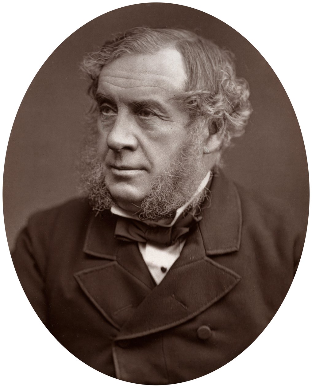 威廉·罗伯特·格罗夫爵士（Sir William Robert Grove），DCL，FRS，高等法院法官，1877年。 作者 洛克和惠特菲尔德