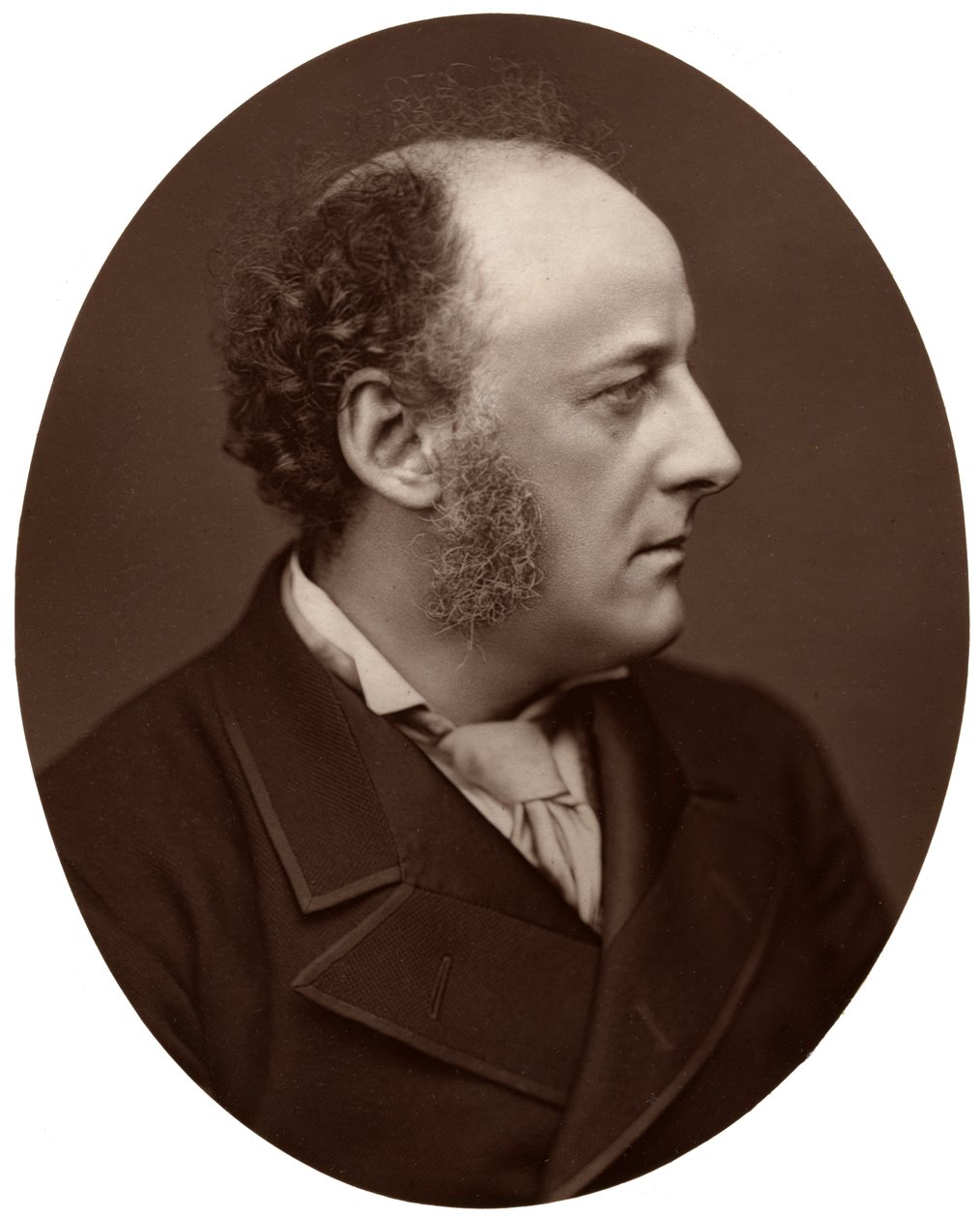 JE Millais，RA，英国艺术家，拉斐尔前派兄弟会的创始成员，1876年。 作者 洛克和惠特菲尔德