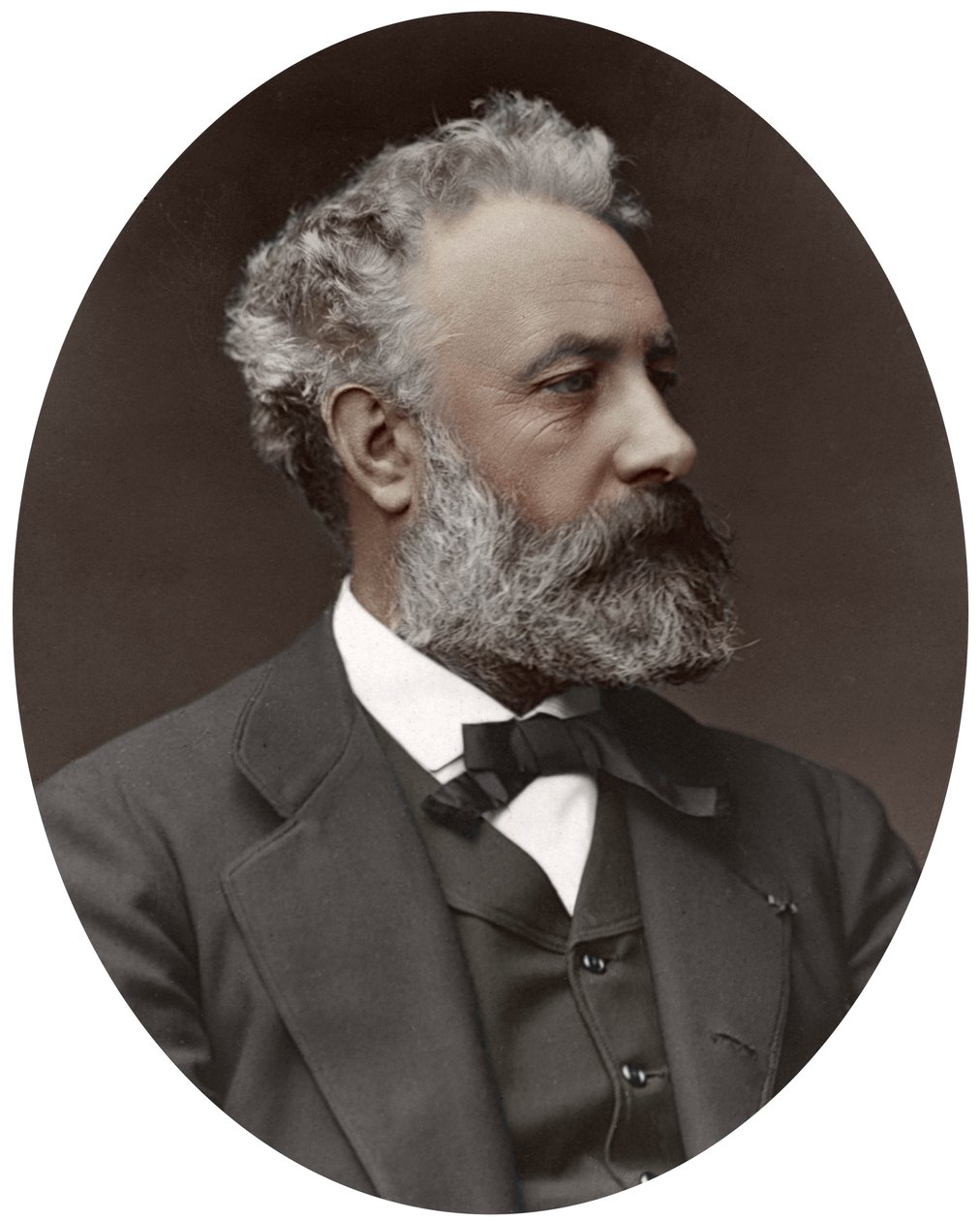 朱尔斯·凡尔纳（Jules Verne），法国小说家，1877年。 作者 洛克和惠特菲尔德