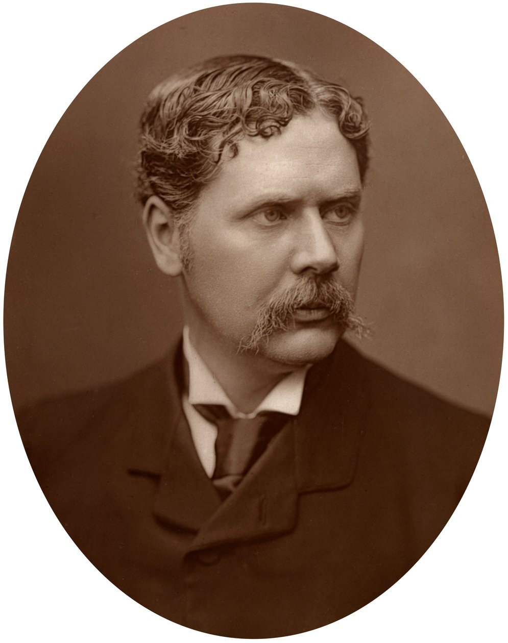 马库斯·斯通（Marcus Stone），艺术家和皇家艺术学院副教授，1882年。 作者 洛克和惠特菲尔德