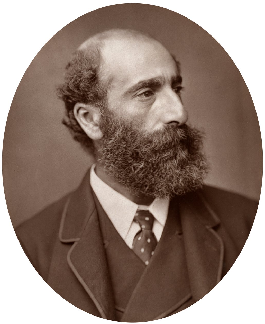 Philip Hermogenes Calderon，艺术家和皇家院士，1882年。 作者 洛克和惠特菲尔德