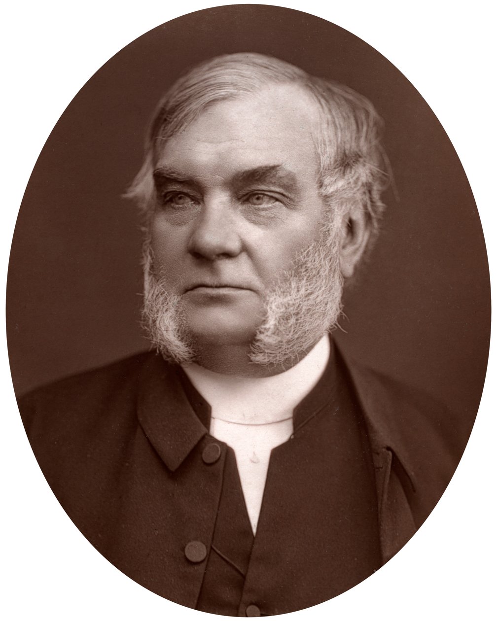牧师罗伯特·格雷戈里（Rev Robert Gregory），马萨诸塞州，圣保罗大教堂佳能驻地，1877年。 作者 洛克和惠特菲尔德