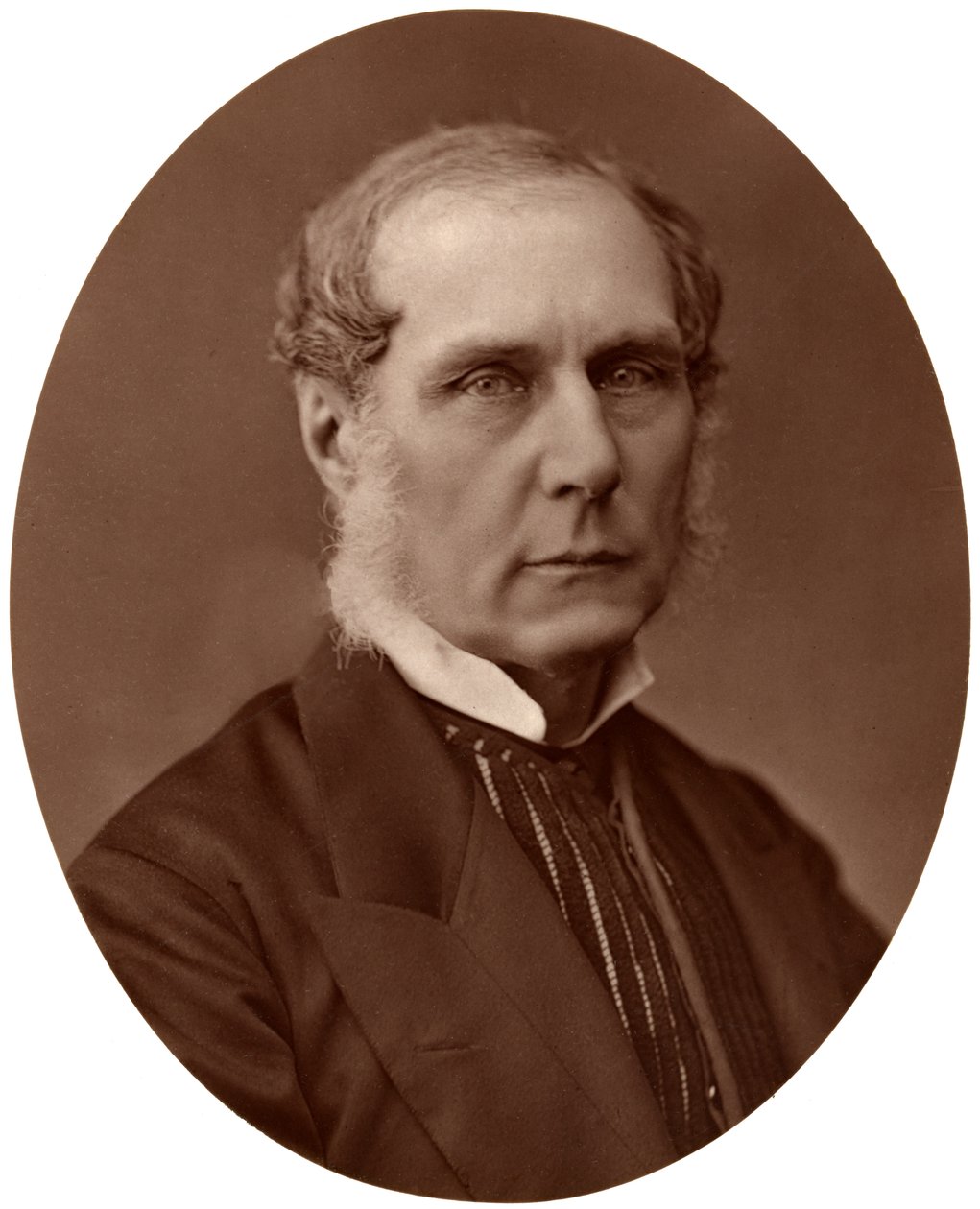 英格兰前上议院大臣塞尔本勋爵（Ron Hon Selborne Lord），1876年。 作者 洛克和惠特菲尔德