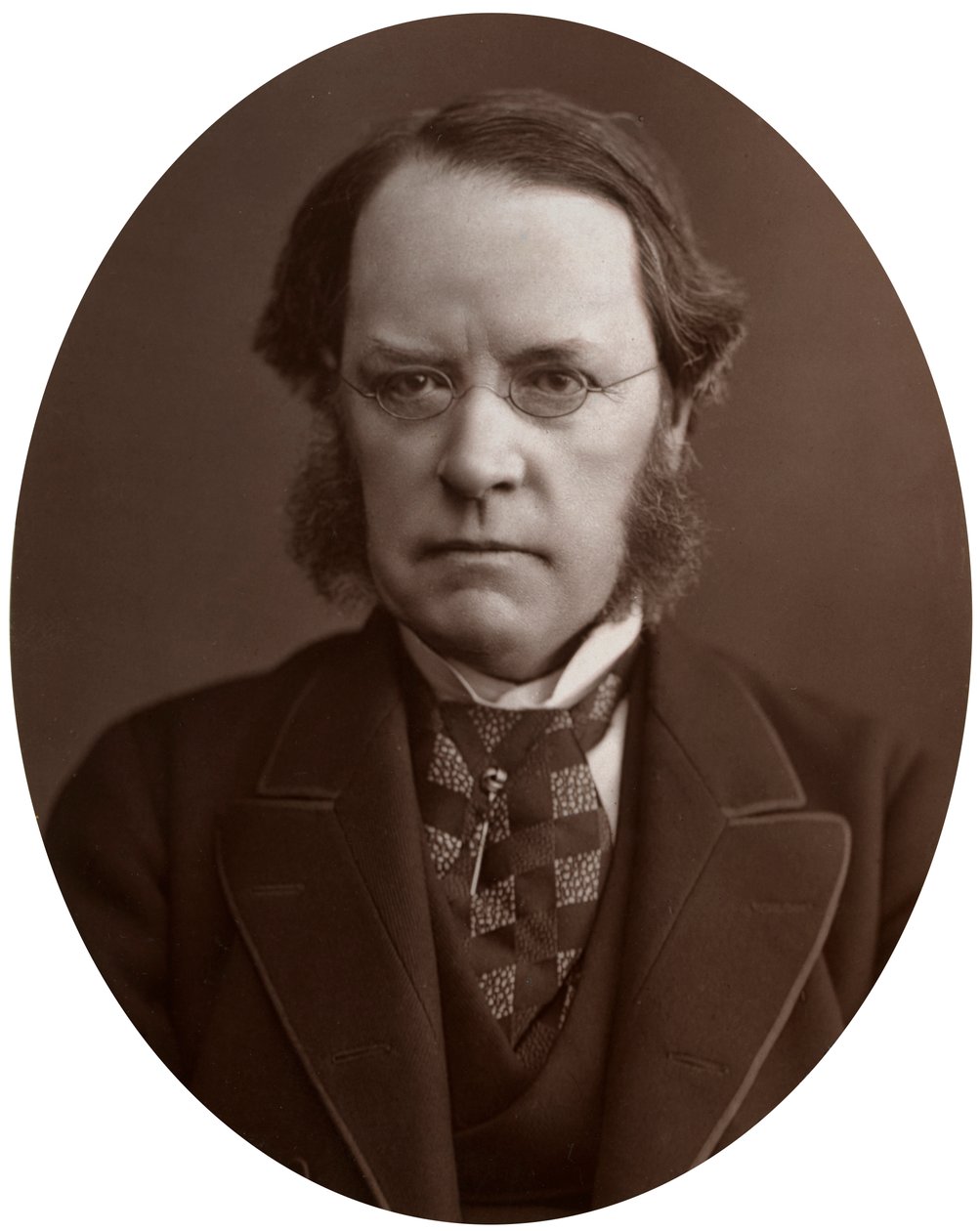 里昂·莱昂·费尔费尔（Ron Hon Lyon Playfair），CB，法学学士，法学硕士，苏格兰化学家和政治家，1877年。 作者 洛克和惠特菲尔德