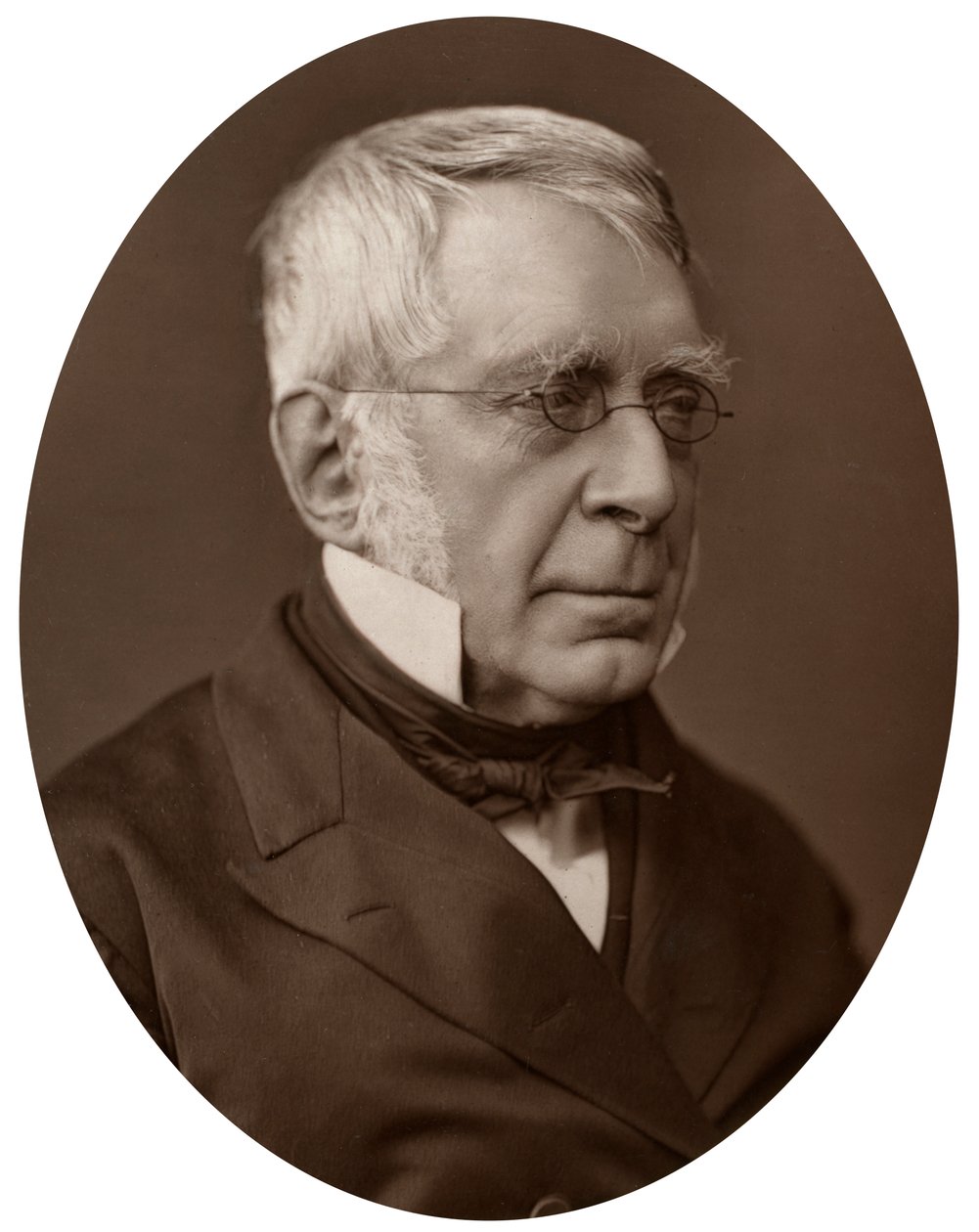 乔治·比德尔·艾里爵士（Sir George Biddell Airy），KCB，FRS，皇家天文学家，1877年。 作者 洛克和惠特菲尔德