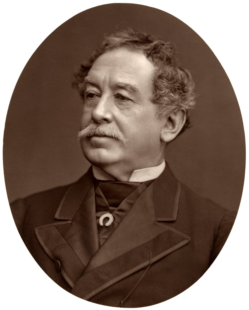 威廉·霍华德·罗素（William Howard Russell），法学博士，爱尔兰，1876年。 作者 洛克和惠特菲尔德