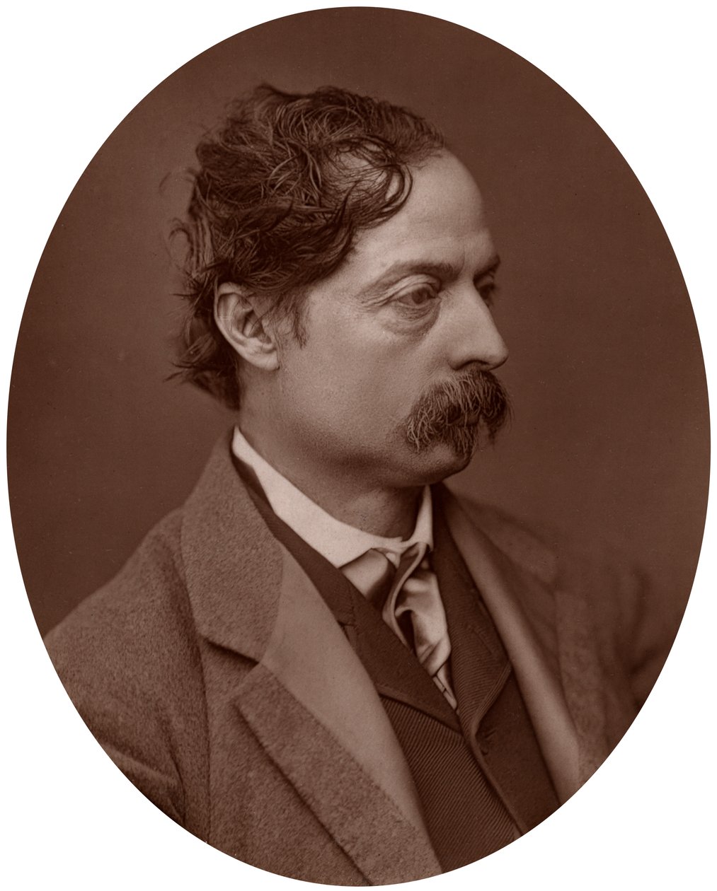 威廉·奎勒·奥查森（William Quiller Orchardson），艺术家兼皇家院士，1882年。 作者 洛克和惠特菲尔德